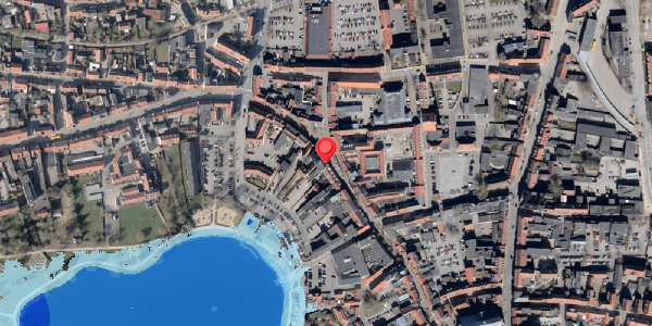 Oversvømmelsesrisiko fra vandløb på Storegade 17, 6100 Haderslev