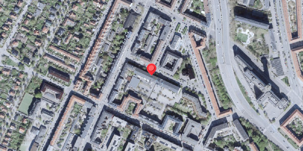 Oversvømmelsesrisiko fra vandløb på Nitivej 6, . , 2000 Frederiksberg