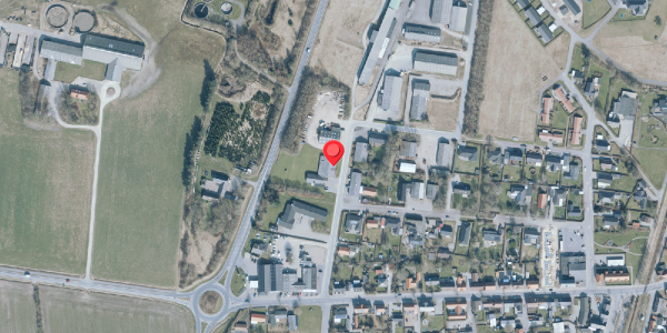 Oversvømmelsesrisiko fra vandløb på Svensgaardvej 5, 6980 Tim