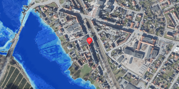 Oversvømmelsesrisiko fra vandløb på Klostervej 26, 8680 Ry