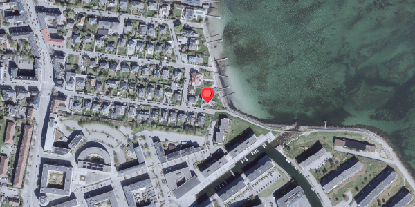 Oversvømmelsesrisiko fra vandløb på Carolinevej 29, 2900 Hellerup