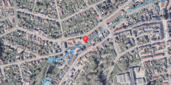 Oversvømmelsesrisiko fra vandløb på Nørregade 59A, 8300 Odder