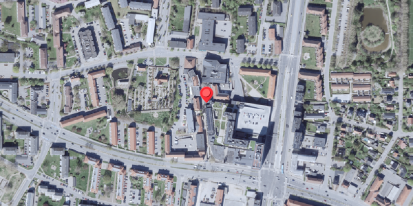 Oversvømmelsesrisiko fra vandløb på Herlev Torv 22, 2730 Herlev