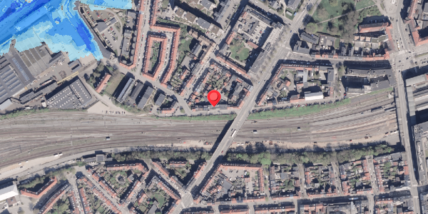 Oversvømmelsesrisiko fra vandløb på Morten Børups Gade 10, 8000 Aarhus C
