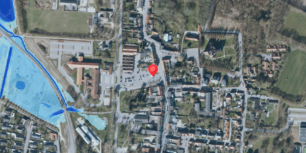 Oversvømmelsesrisiko fra vandløb på Algade 35, 4660 Store Heddinge