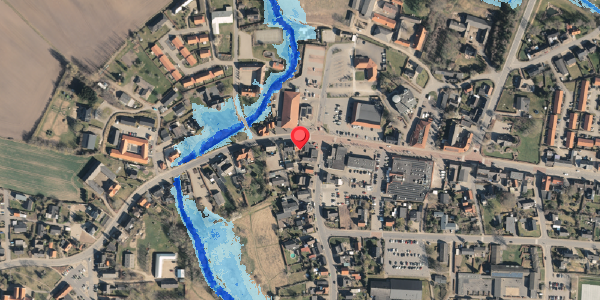 Oversvømmelsesrisiko fra vandløb på Algade 59A, 5683 Haarby