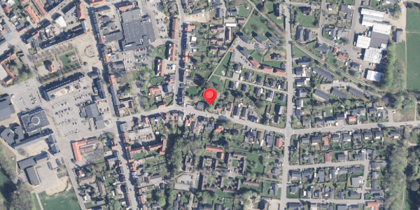 Oversvømmelsesrisiko fra vandløb på Brogade 13, 8620 Kjellerup