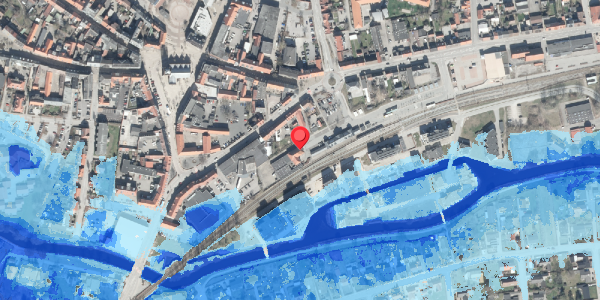 Oversvømmelsesrisiko fra vandløb på Stationsplads 2, . , 8500 Grenaa
