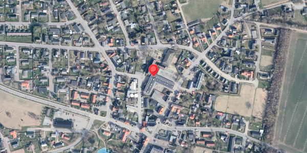 Oversvømmelsesrisiko fra vandløb på Skolegade 2, 9881 Bindslev