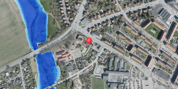 Oversvømmelsesrisiko fra vandløb på Vestervej 27A, . , 4100 Ringsted