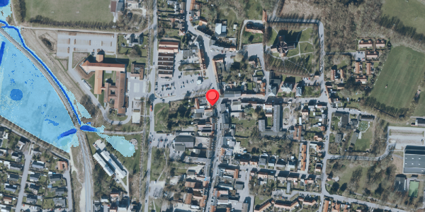 Oversvømmelsesrisiko fra vandløb på Algade 33, 4660 Store Heddinge