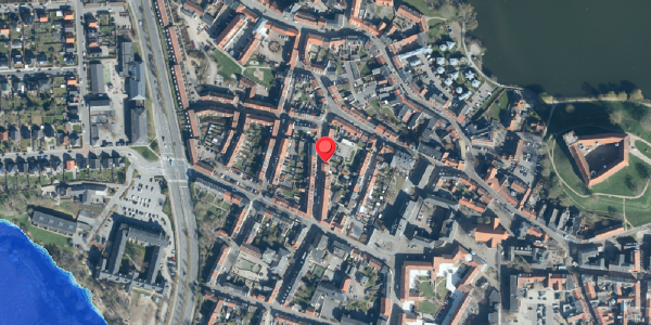 Oversvømmelsesrisiko fra vandløb på Borgergade 9, 6000 Kolding