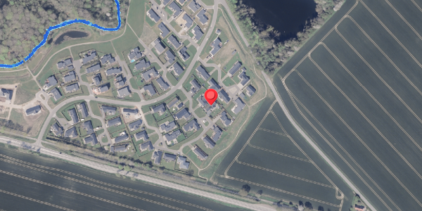 Oversvømmelsesrisiko fra vandløb på Præstelunden 56, 8300 Odder