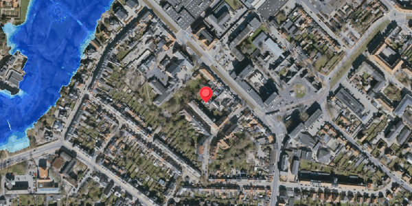 Oversvømmelsesrisiko fra vandløb på Dagmargade 9B, . , 5000 Odense C