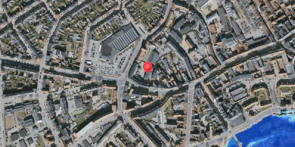 Oversvømmelsesrisiko fra vandløb på Vindegade 142, 5000 Odense C