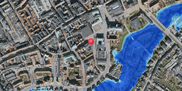 Oversvømmelsesrisiko fra vandløb på Klingenberg 15B, . , 5000 Odense C