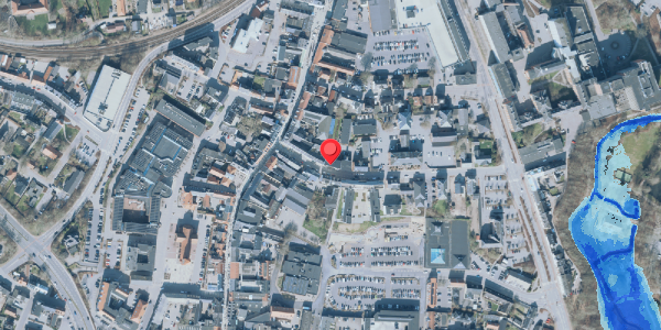 Oversvømmelsesrisiko fra vandløb på Danmarksgade 5, 7500 Holstebro