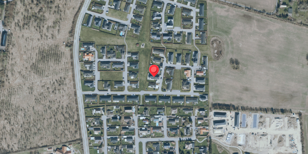 Oversvømmelsesrisiko fra vandløb på Heering Huse 37, 4690 Haslev