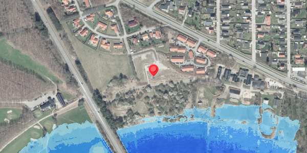 Oversvømmelsesrisiko fra vandløb på Udsigten 7D, 8500 Grenaa