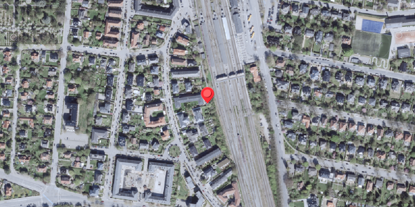 Oversvømmelsesrisiko fra vandløb på Esthersvej 22D, 2900 Hellerup