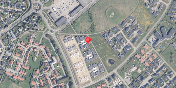 Oversvømmelsesrisiko fra vandløb på Asmild Mark 142, 8800 Viborg