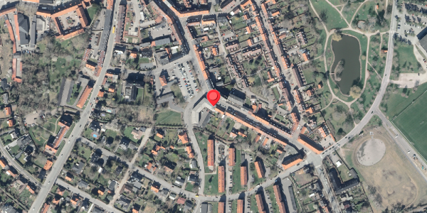 Oversvømmelsesrisiko fra vandløb på Slotsgade 30, 4200 Slagelse