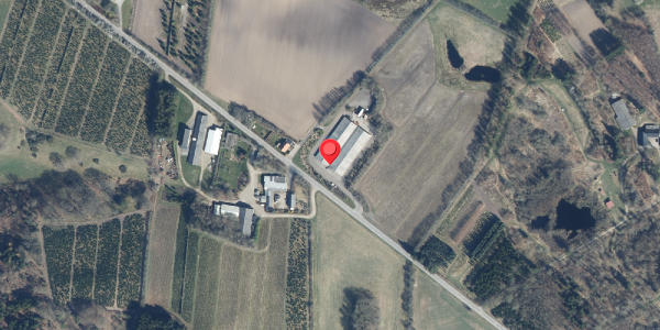 Oversvømmelsesrisiko fra vandløb på Rustrupvej 26A, 8653 Them