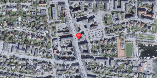 Oversvømmelsesrisiko fra vandløb på Strandvejen 100, 2900 Hellerup