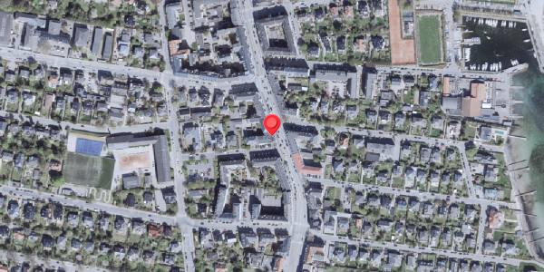 Oversvømmelsesrisiko fra vandløb på Strandvejen 151, 2900 Hellerup