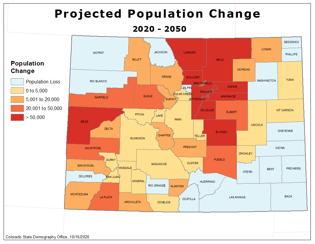 thematic map population