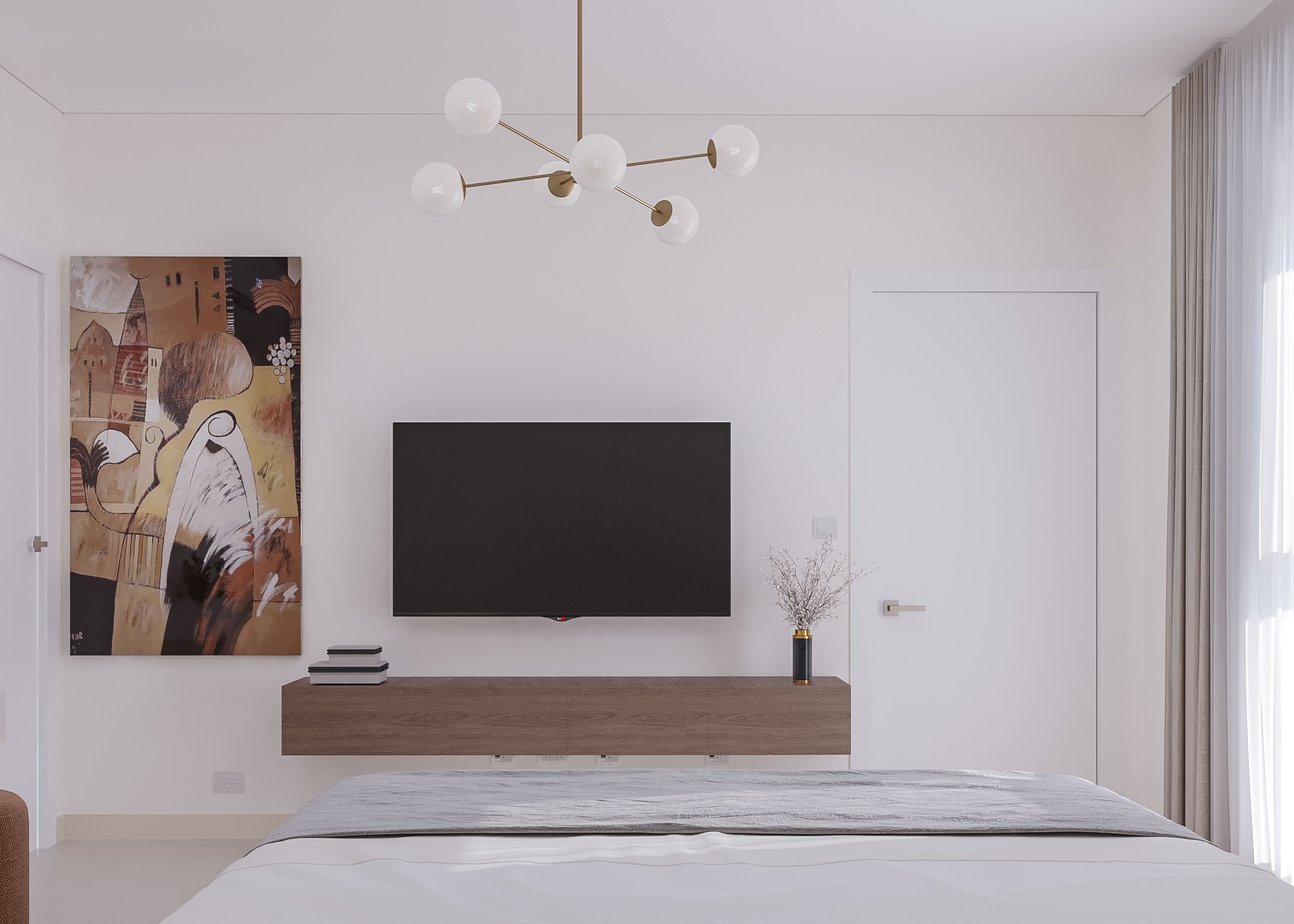 Central Region Villa Type 03 Bedroom غرفة نوم