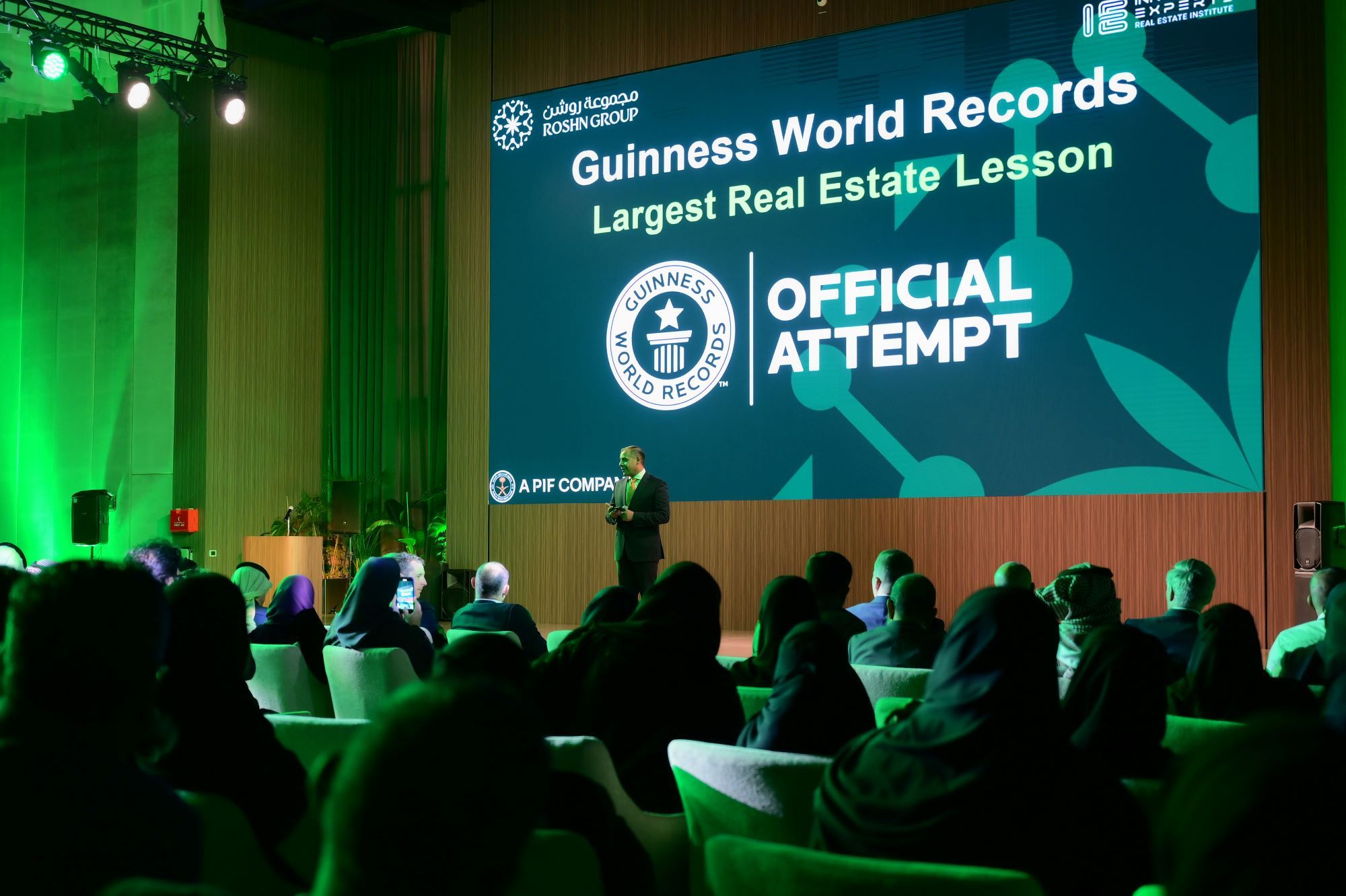 ROSHN Group's Guinness World Record for Largest Real Estate Training Session