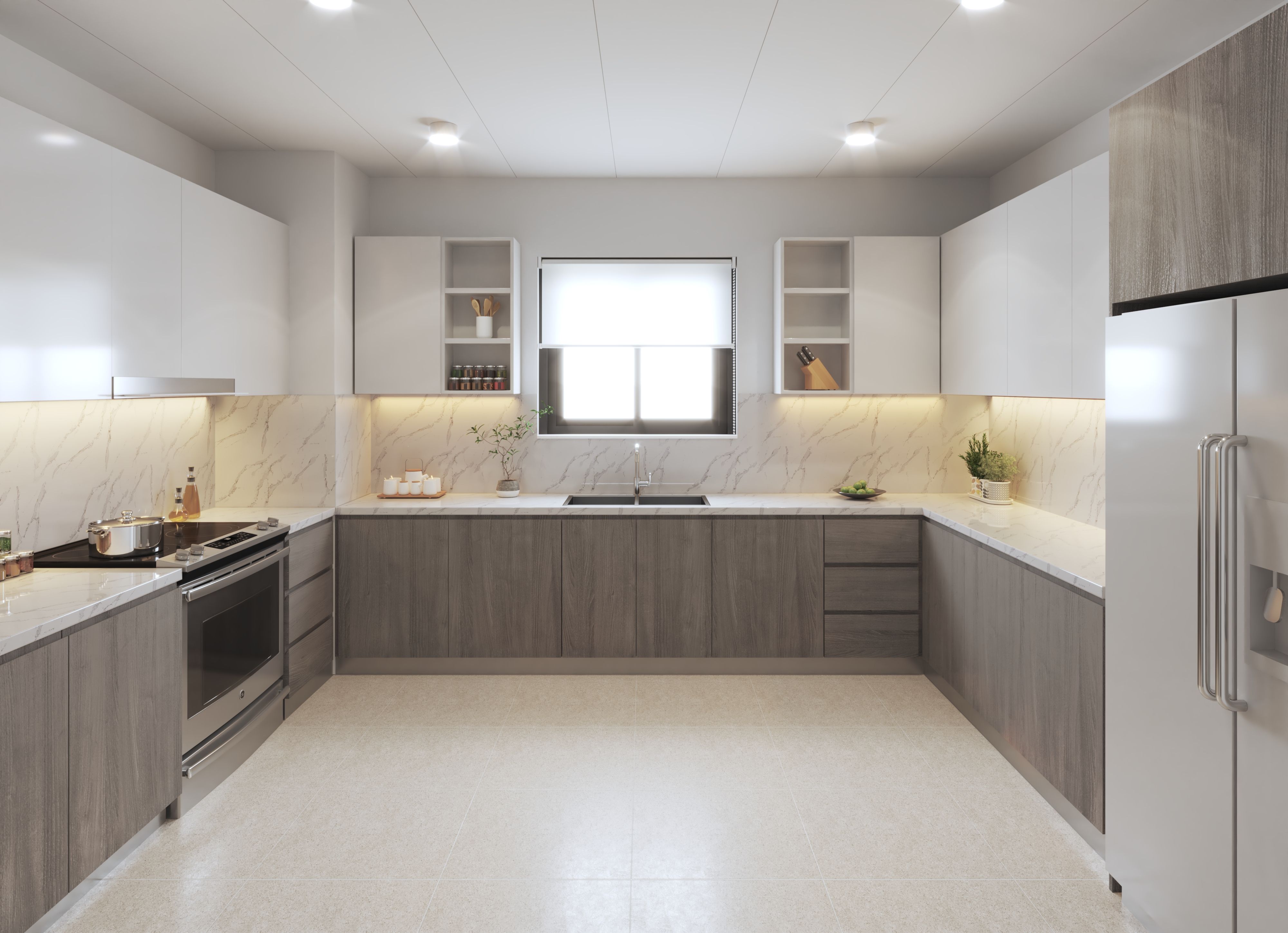 Central Region Villa Type 03 Kitchen مطبخ