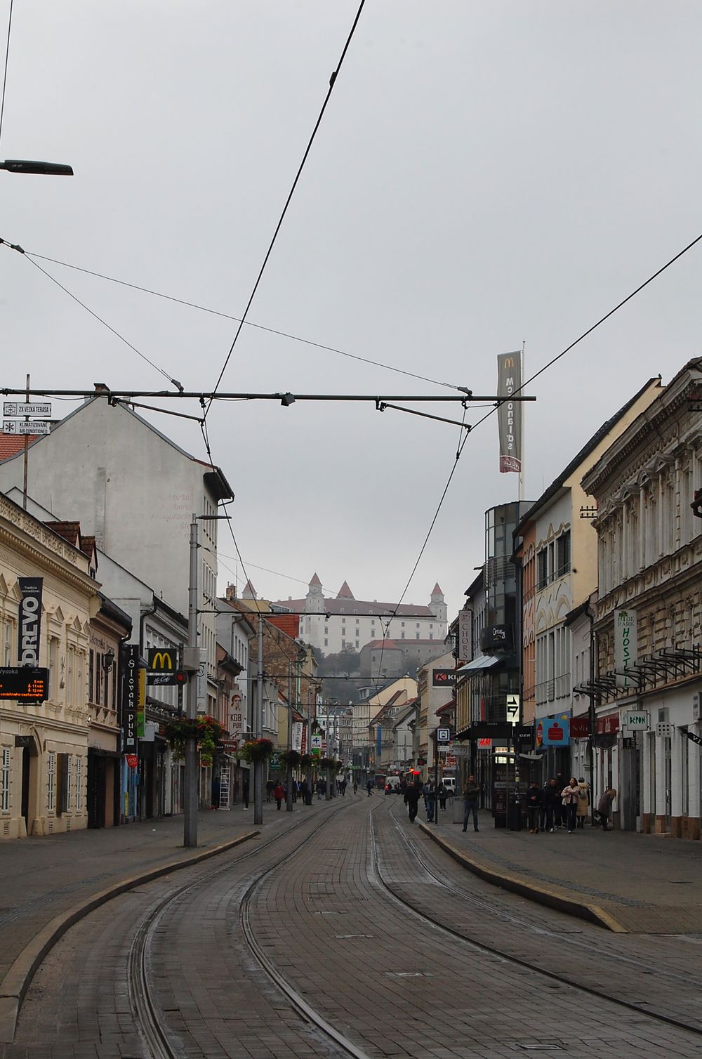 Obchodna Street in Bratislava