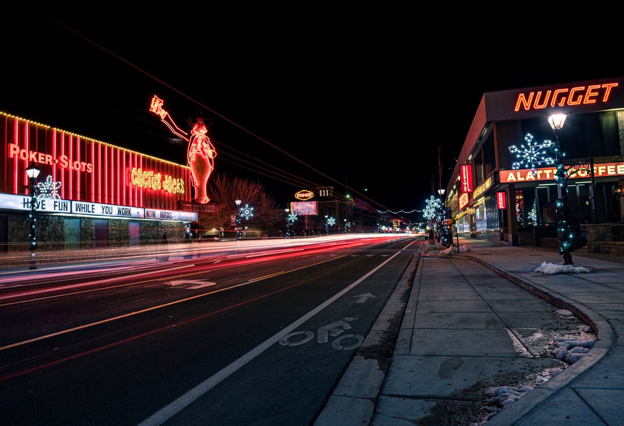 Carson City strip - From Across from cactus Jacks, United States