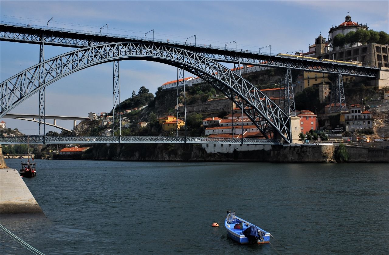 Ponte Dom Luis I - From Cais da Ribeira, Portugal