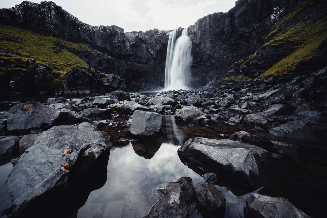 Gufu waterfall - Iceland