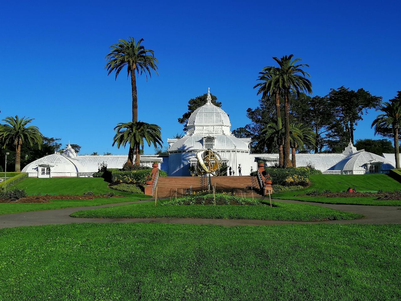 Conservatory of Flowers - From Golden Gate Park, United States