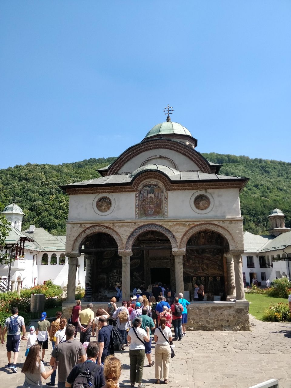 Monasterio Cozia - From Entrance, Romania
