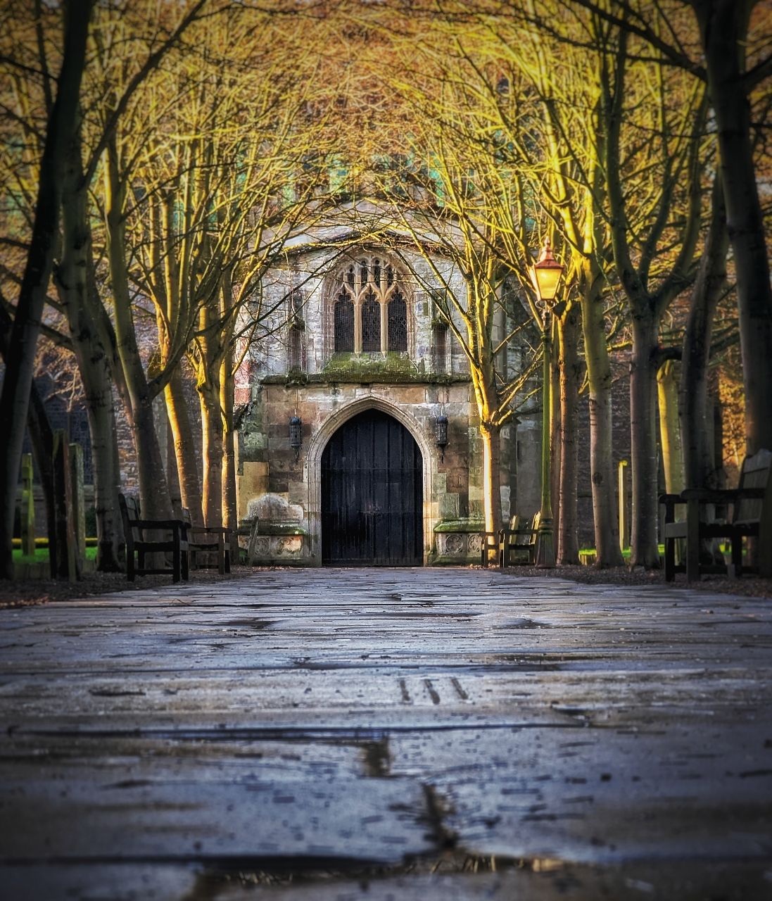 Holy Trinity Church - From The Dell Forest Garden, United Kingdom