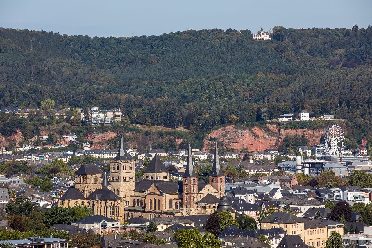 Blick über Trier - From Petrisberg Aussicht, Germany
