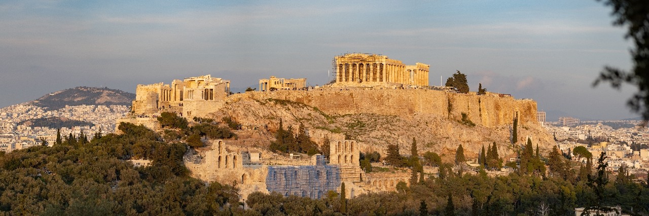 Acropolis - From Lofos Filopappou, Greece
