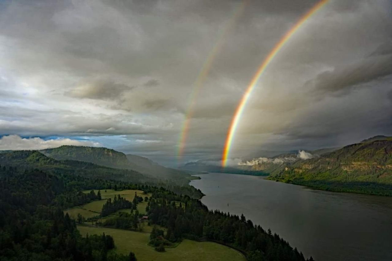 Columbia River - From Cape Horn Lookout, United States