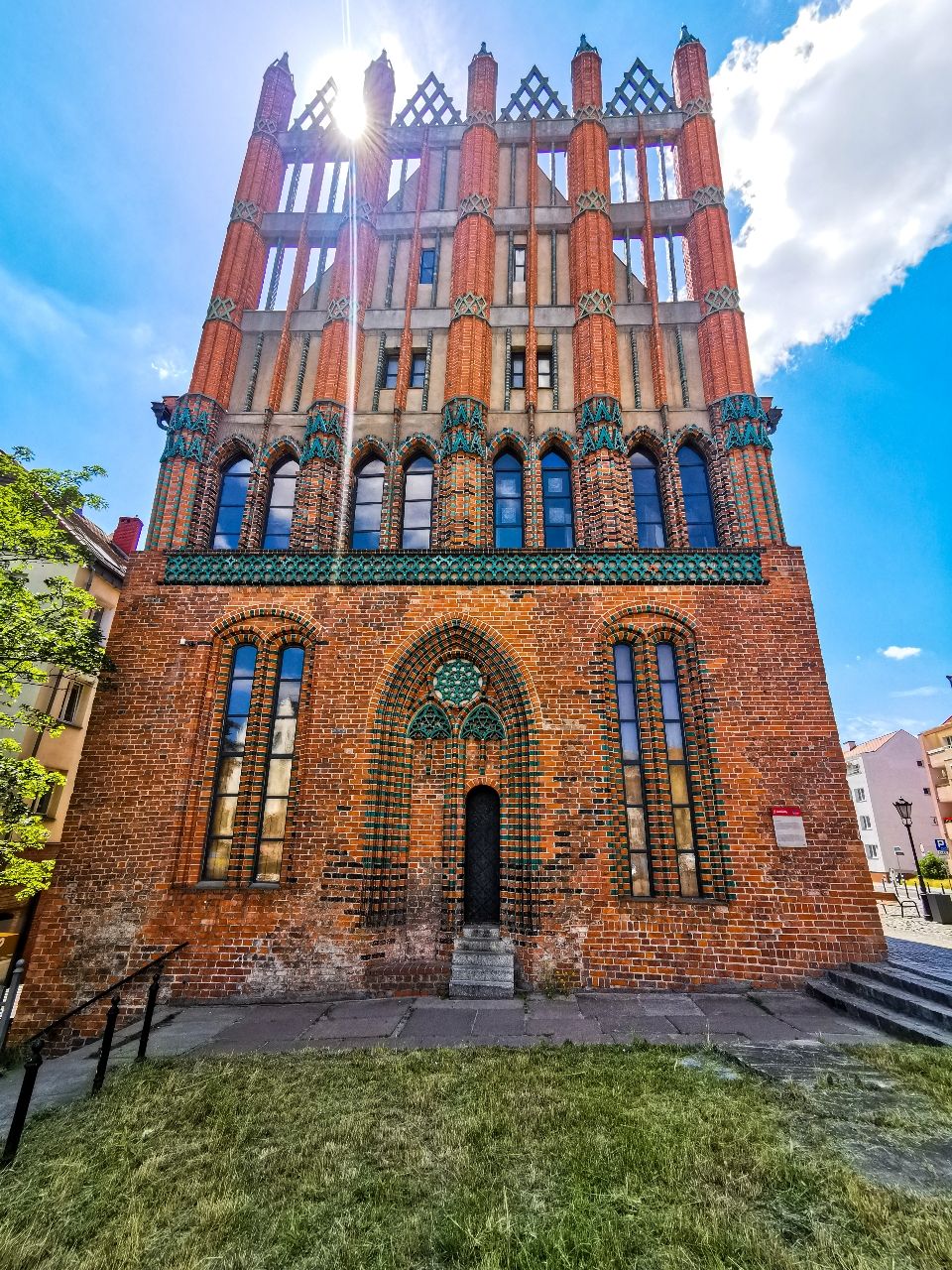 Old Town Hall Szczecin - From Parking, Poland