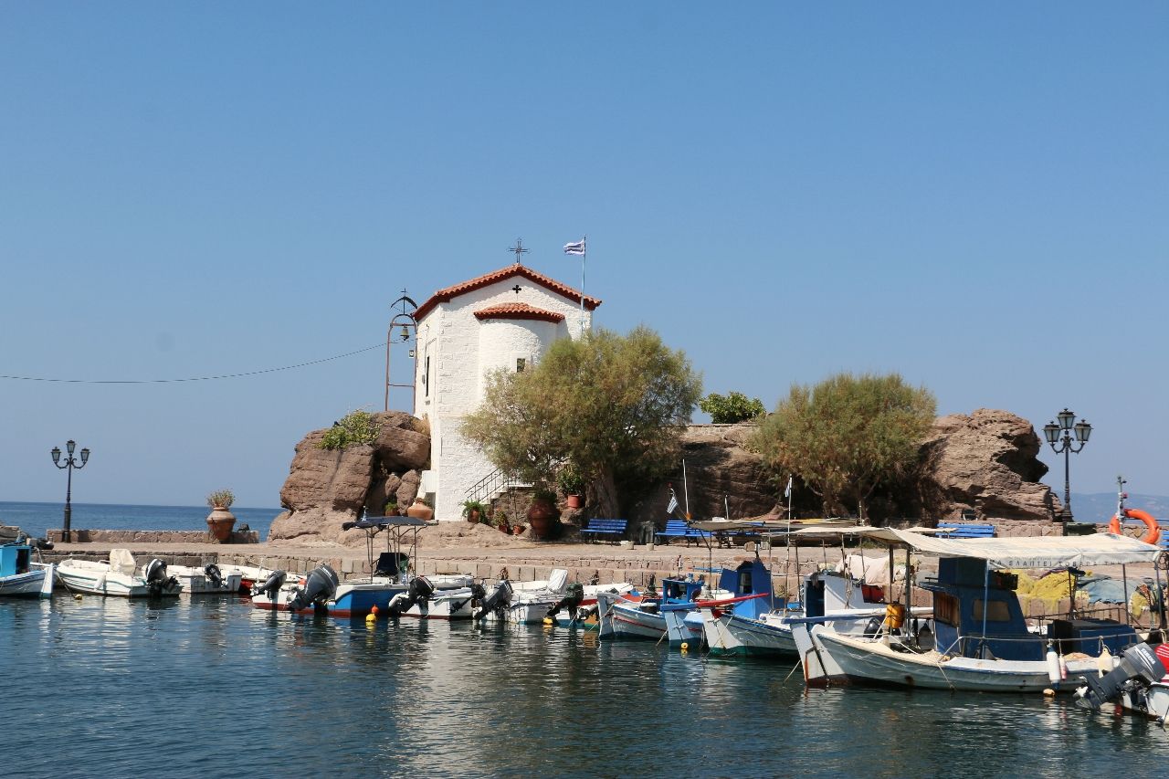 Harbour of Skala Sikaminias - Greece