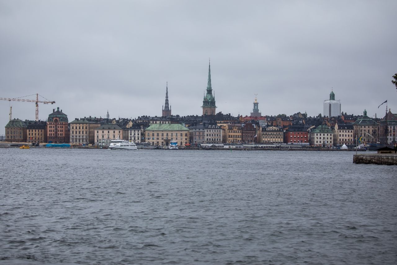 Blick auf Stockholm - From Fähre Stockholm, Sweden