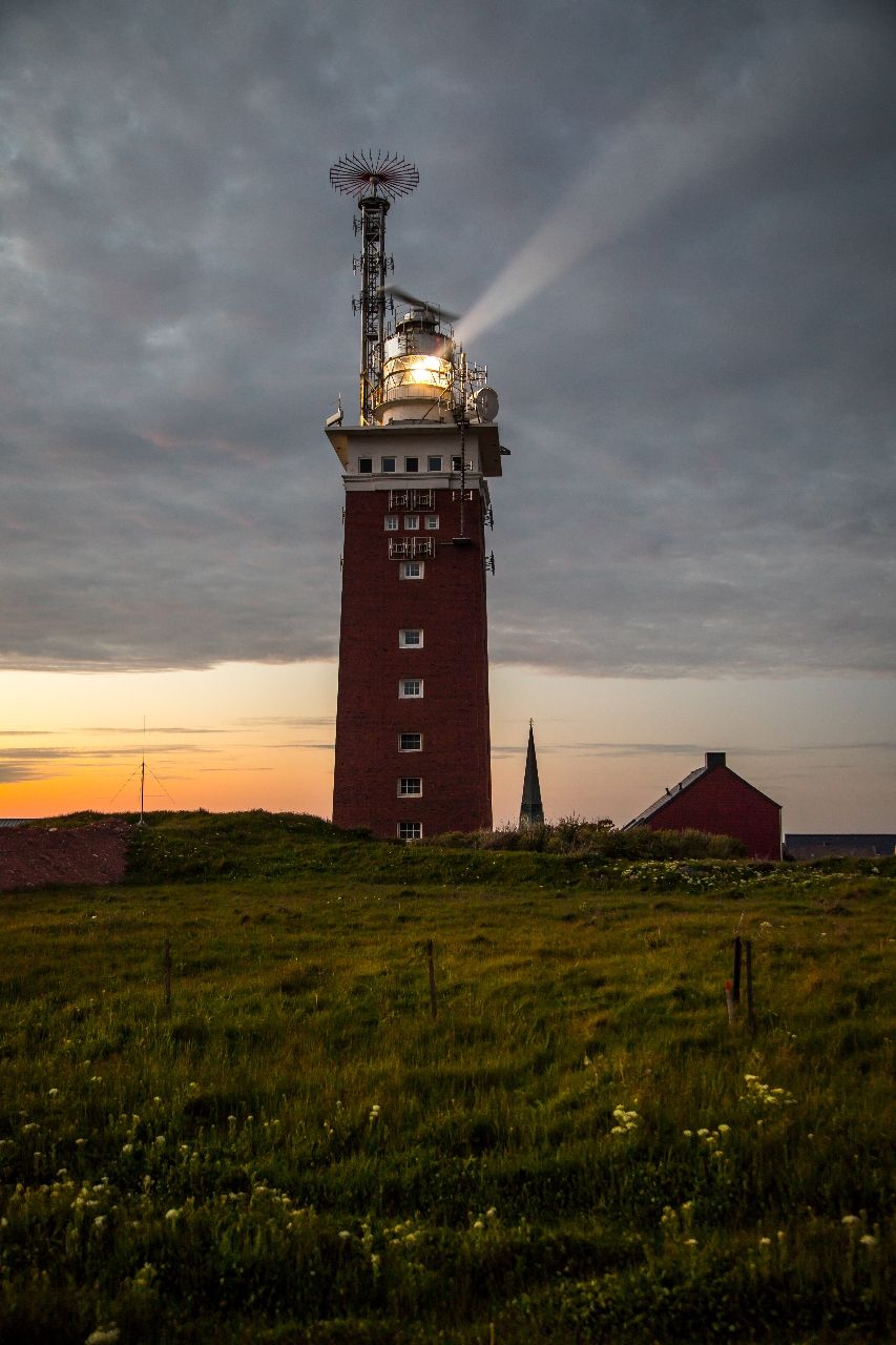 Leuchtturm Helgoland - From Klippenrandweg, Germany