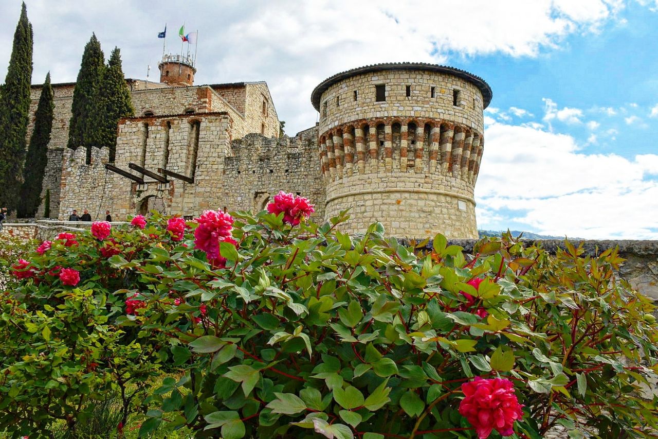 Torre dei Prigionieri - From Castello di Brescia, Italy