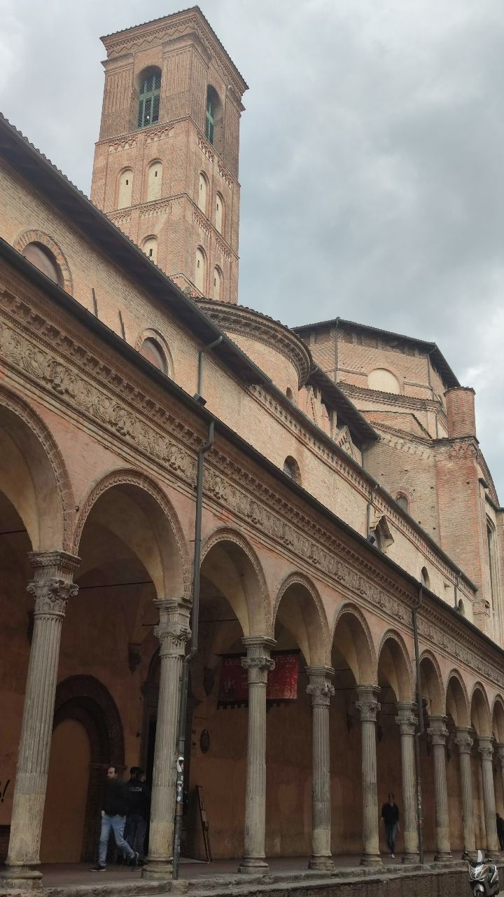 Basilica San Giacomo Maggiore - From Via Zamboni, Italy