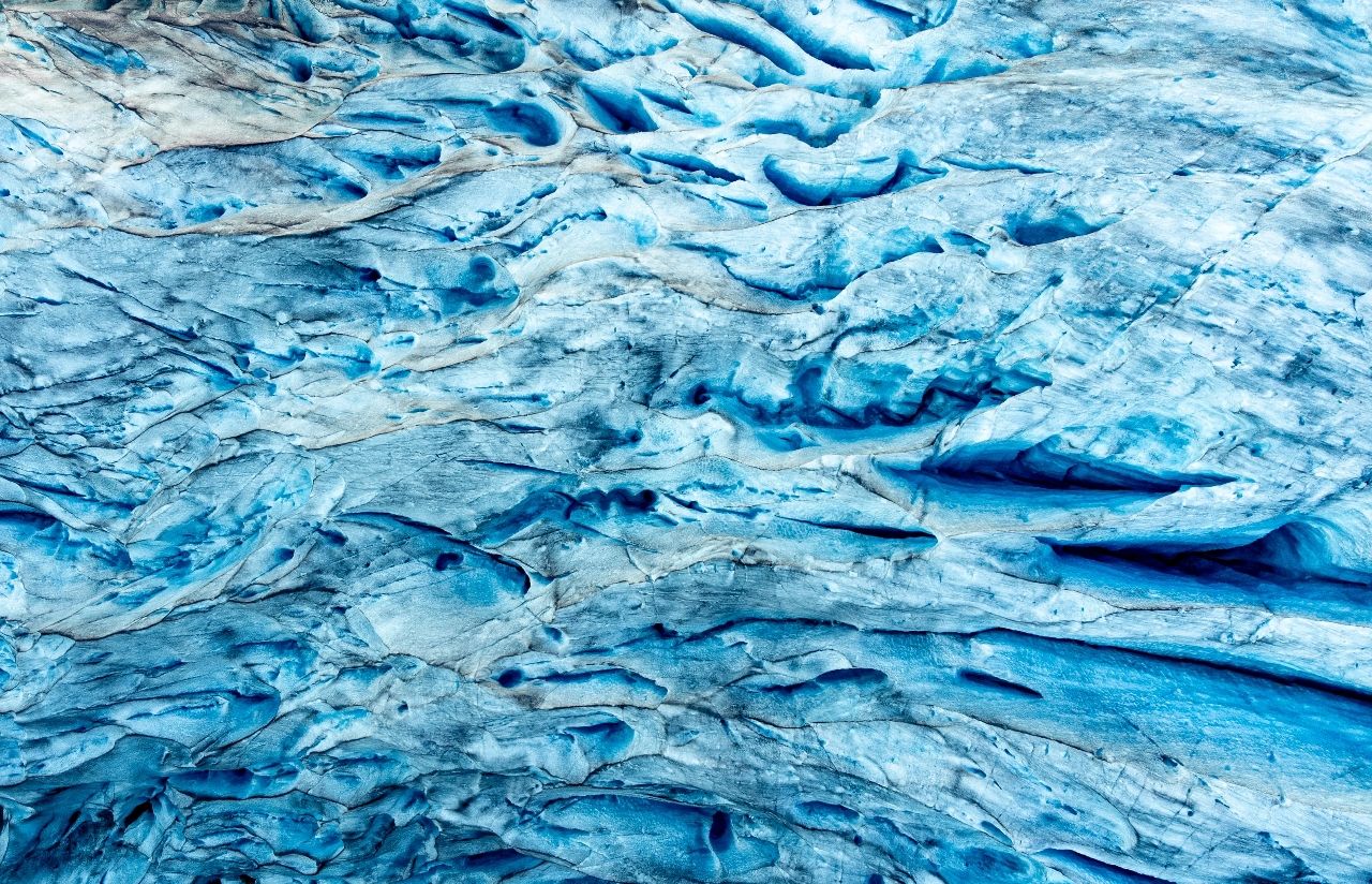 Bondhus Glacier - From Drone, Norway
